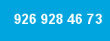 926 928 46 73 926 928 46 73